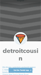 Mobile Screenshot of detroitcousin.tumblr.com