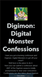 Mobile Screenshot of digitalmonsterconfessions.tumblr.com