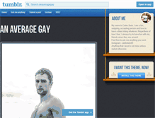 Tablet Screenshot of anaveragegay.tumblr.com