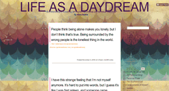 Desktop Screenshot of lifeasadaydream.tumblr.com