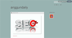Desktop Screenshot of anggundaily.tumblr.com