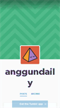 Mobile Screenshot of anggundaily.tumblr.com