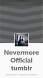 Mobile Screenshot of nevermorefans.tumblr.com