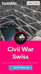 Mobile Screenshot of civilwarswiss.tumblr.com
