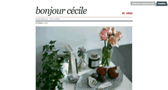 Desktop Screenshot of bonjourcecile.tumblr.com