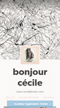 Mobile Screenshot of bonjourcecile.tumblr.com