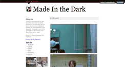 Desktop Screenshot of madeinthedark.tumblr.com