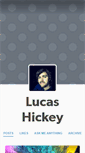 Mobile Screenshot of lucashickey.tumblr.com