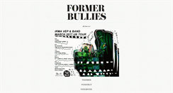 Desktop Screenshot of formerbullies.tumblr.com