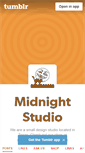 Mobile Screenshot of midnightstudio.tumblr.com