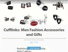 Tablet Screenshot of mencufflinks.tumblr.com