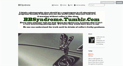 Desktop Screenshot of bbsyndrome.tumblr.com