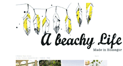 Desktop Screenshot of abeachylife.tumblr.com