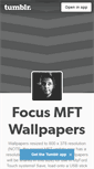Mobile Screenshot of focusmftwallpapers.tumblr.com