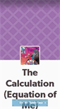 Mobile Screenshot of calculationcalvin.tumblr.com