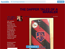 Tablet Screenshot of dapperwarblertales.tumblr.com