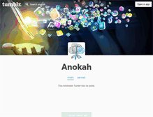 Tablet Screenshot of anokah.tumblr.com