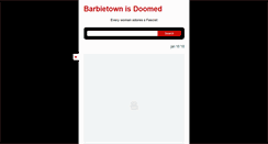 Desktop Screenshot of barbietownisdoomed.tumblr.com