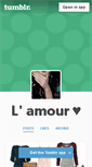 Mobile Screenshot of amourl.tumblr.com