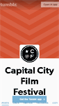 Mobile Screenshot of capcityfilmfest.tumblr.com