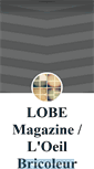 Mobile Screenshot of lobe-magazine.tumblr.com