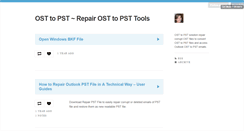 Desktop Screenshot of ostpst.tumblr.com