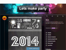 Tablet Screenshot of letsmakeparty.tumblr.com