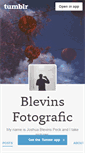 Mobile Screenshot of blevinsfotografic.tumblr.com