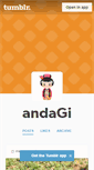 Mobile Screenshot of andagiselle.tumblr.com
