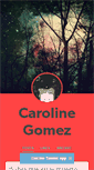 Mobile Screenshot of carolinegomez.tumblr.com