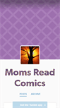 Mobile Screenshot of momsreadcomics.tumblr.com