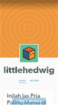 Mobile Screenshot of littlehedwig.tumblr.com