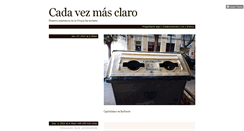Desktop Screenshot of cadavezmasclaro.tumblr.com