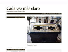 Tablet Screenshot of cadavezmasclaro.tumblr.com