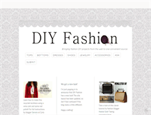 Tablet Screenshot of diyfashion.tumblr.com