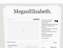 Tablet Screenshot of meganelizabethh.tumblr.com