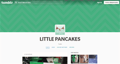 Desktop Screenshot of littlepancakes.tumblr.com