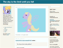 Tablet Screenshot of pegasus-cloud-kicker.tumblr.com