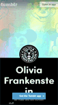 Mobile Screenshot of oliviafrankenstein.tumblr.com