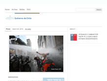 Tablet Screenshot of gobiernodechile.tumblr.com