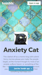 Mobile Screenshot of anxietycat.tumblr.com
