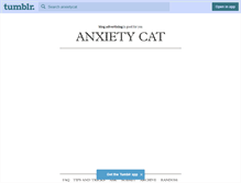 Tablet Screenshot of anxietycat.tumblr.com