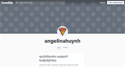 Desktop Screenshot of angelinahuynh.tumblr.com
