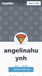 Mobile Screenshot of angelinahuynh.tumblr.com