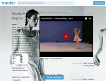 Tablet Screenshot of mayarasvetlanaosipova.tumblr.com
