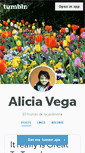 Mobile Screenshot of aliciavega367.tumblr.com