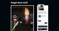 Desktop Screenshot of angeldoesstuff.tumblr.com