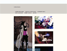 Tablet Screenshot of cosplayblog.tumblr.com