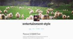Desktop Screenshot of entertainment-style.tumblr.com
