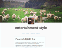Tablet Screenshot of entertainment-style.tumblr.com